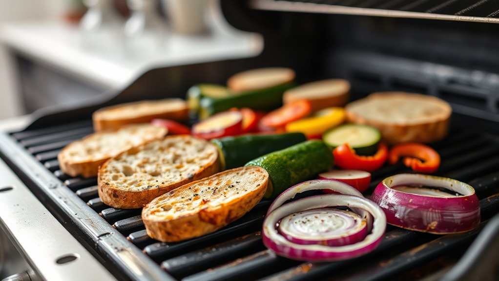 grill bread to perfection