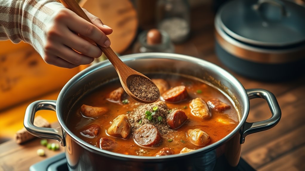 The Ultimate Guide to Making Classic Gumbo at Home 5 taste and adjust seasonings
