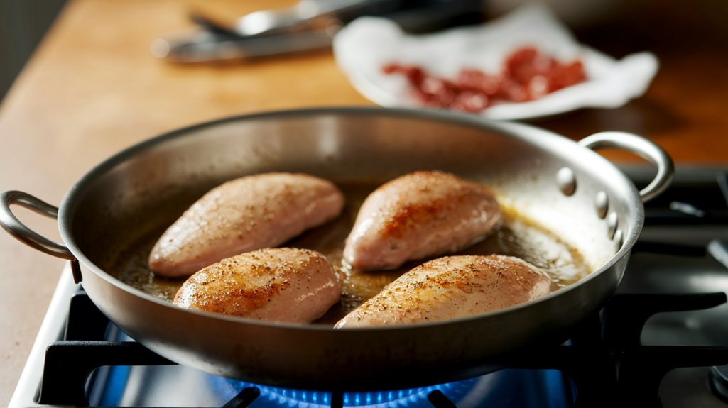 Marry Me Chicken 5 add chicken to skillet