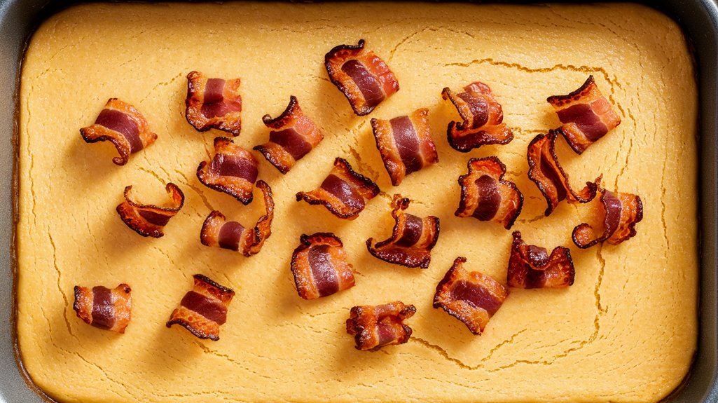 add crumbled bacon bits