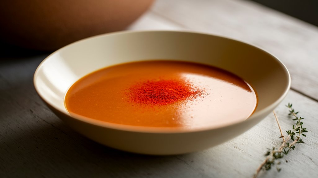 Three-Ingredient Soup 7 add one teaspoon paprika