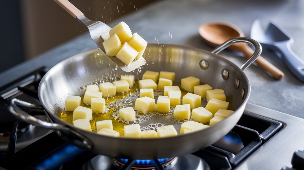 add potatoes to roast