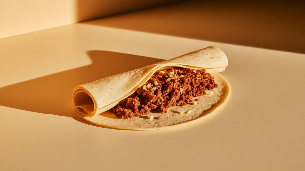 assemble cheesy enchilada rolls