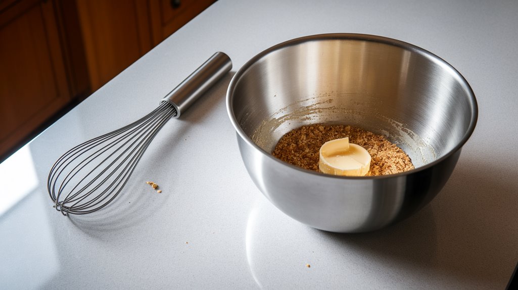 combine flour salt butter