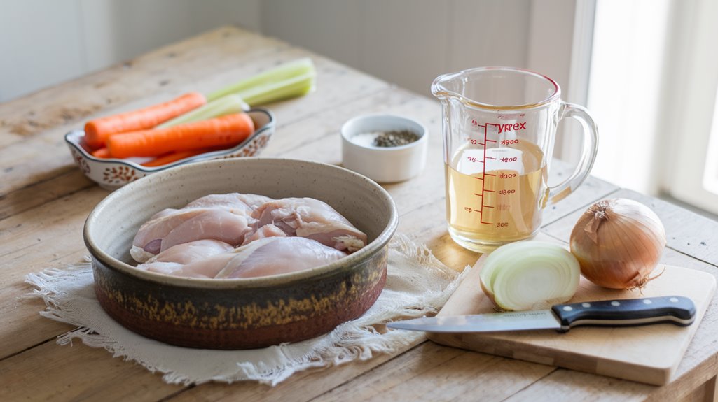 comforting chicken soup ingredients