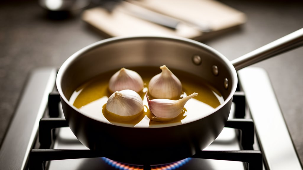 elevate sauce with garlic