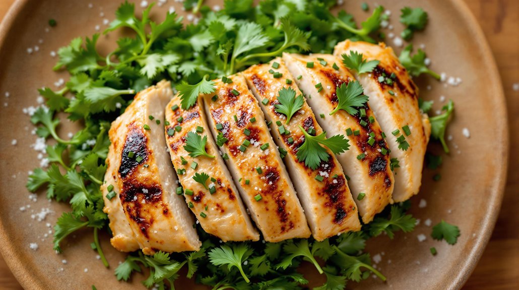 fresh parsley for greek chicken