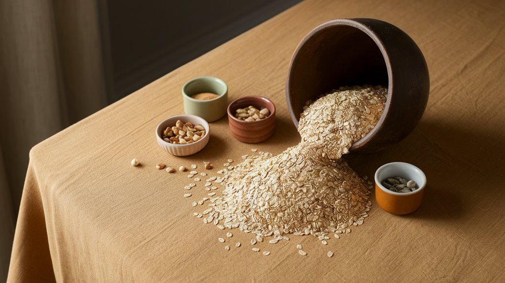 granola ingredients and storage