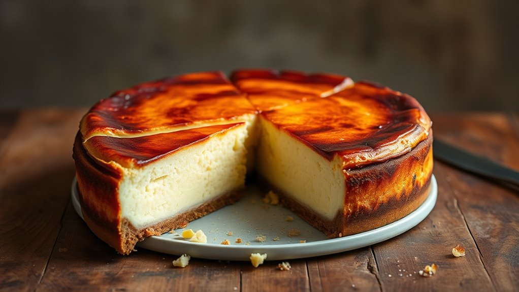 iconic burnt basque cheesecake