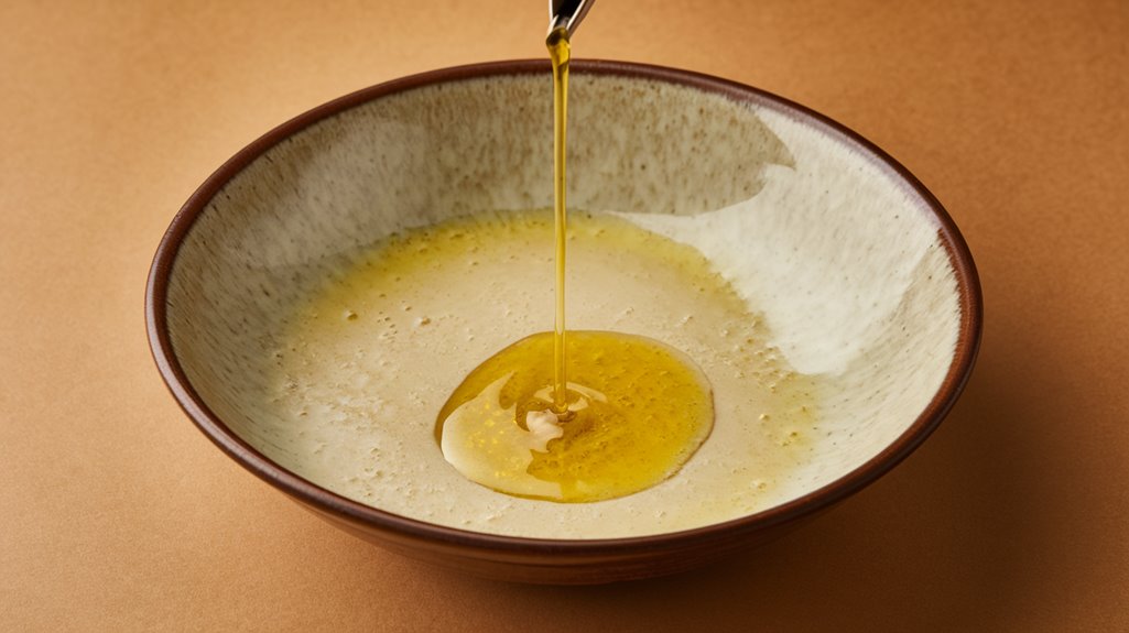 incorporating olive oil evenly
