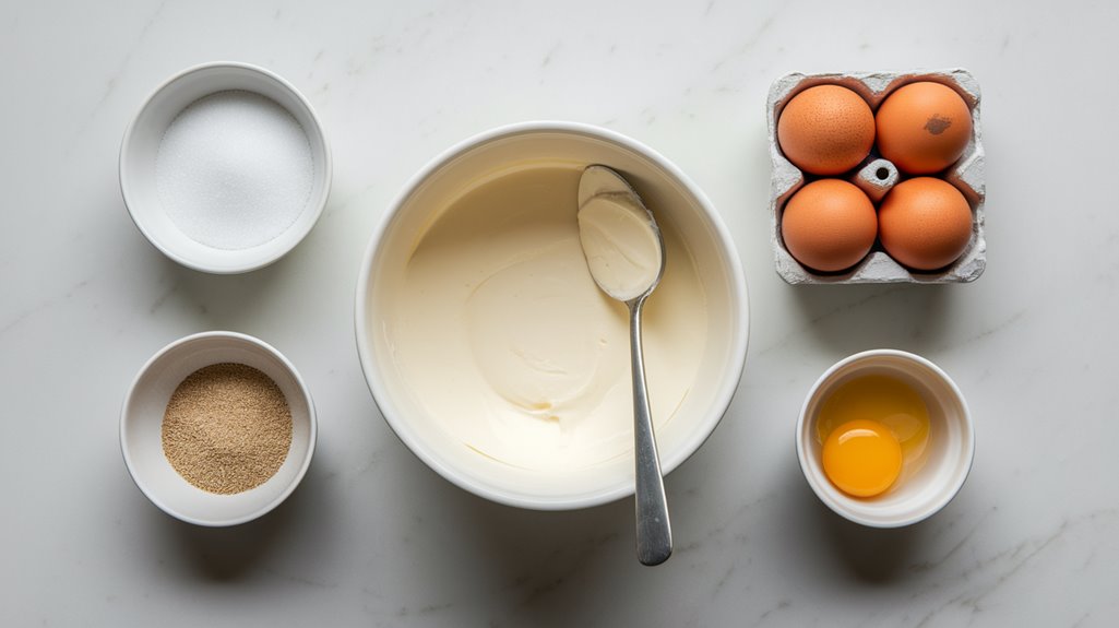 Burnt Basque Cheesecake 2 key ingredients and substitutes