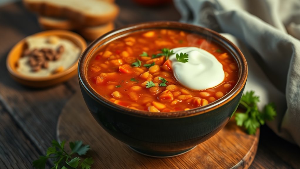 lentil and tomato soup