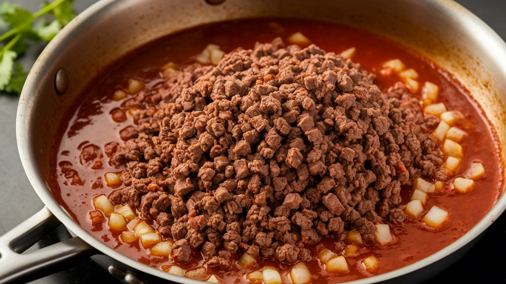 make enchilada beef filling