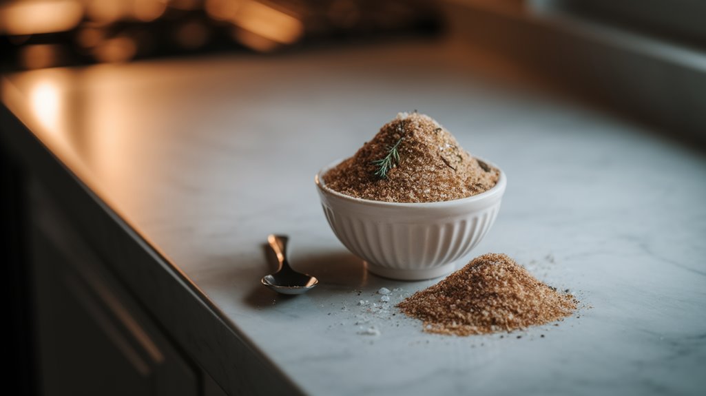 Mit braunem Zucker und Balsamico glasiertes Schweinefilet 4 mix brown sugar glaze