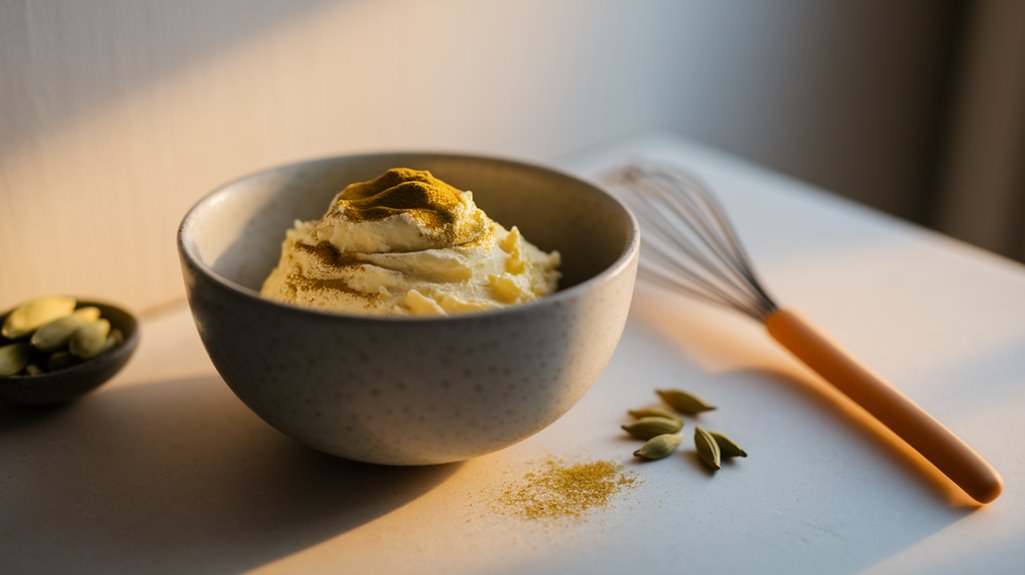 Cardamom Cake From Niloufer Ichaporia King 6 mix in ground cardamom