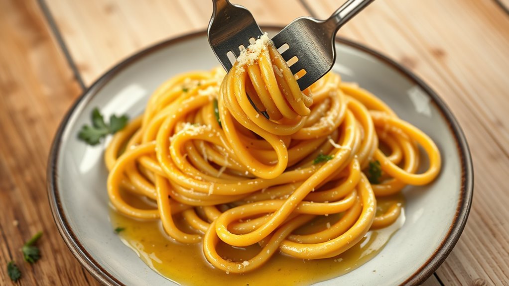 pasta with garlic butter