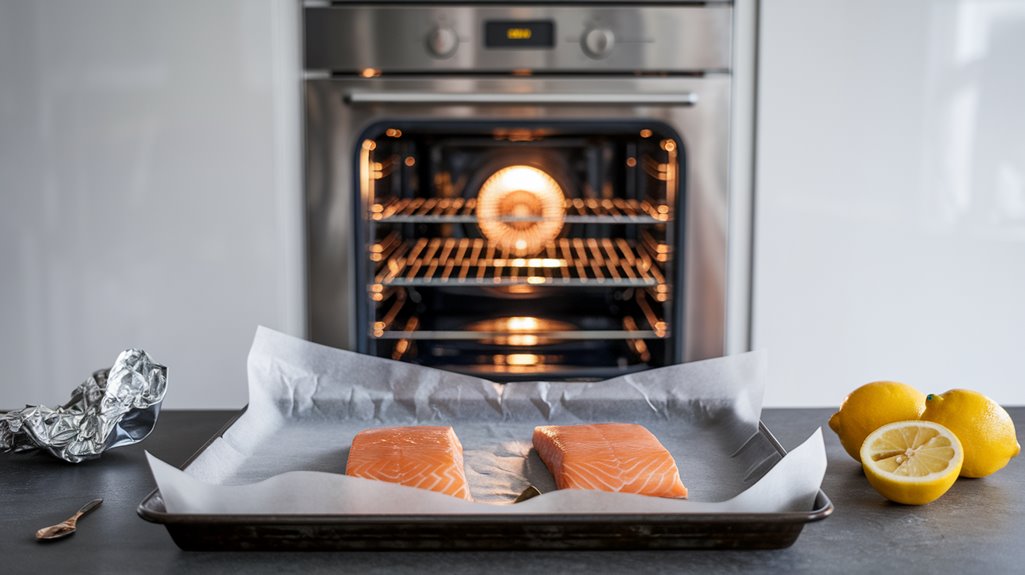 Creamy Garlic Butter Baked Salmon 3 preheat oven to 400 f