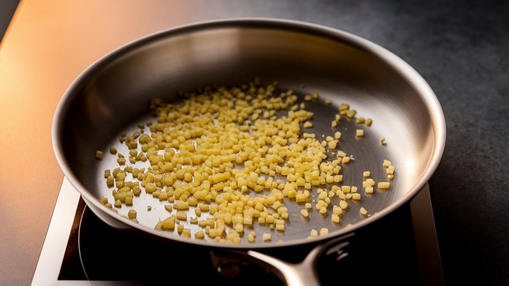 safely saute chopped onions