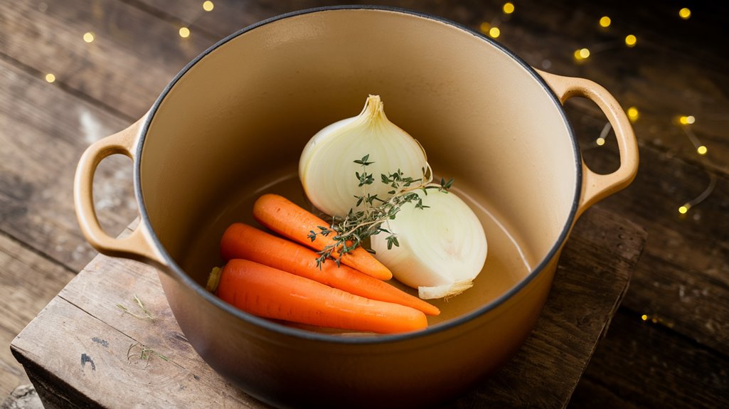 saut onion and garlic