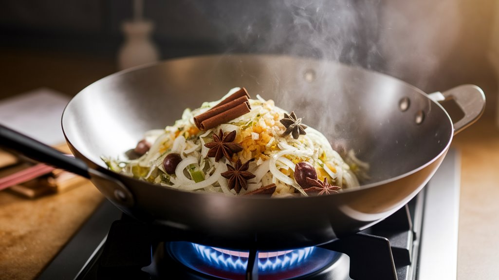 Burmese Braised Chicken 4 saut onions until translucent