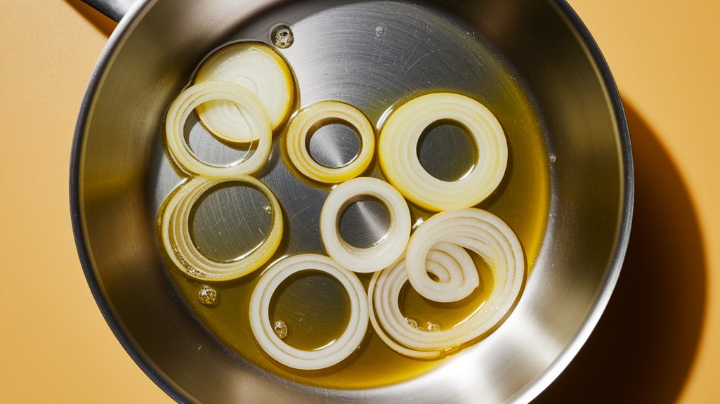 saute onions until translucent