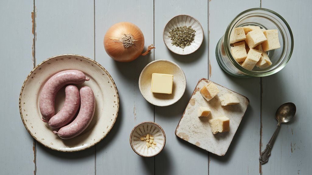 savory sausage stuffing ingredients