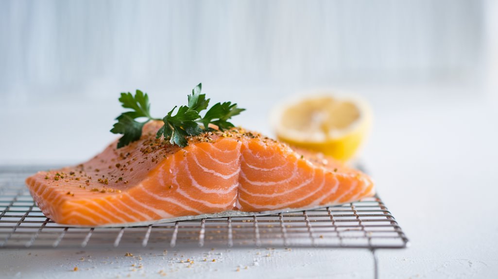 Creamy Garlic Butter Baked Salmon 6 season salmon with lemon