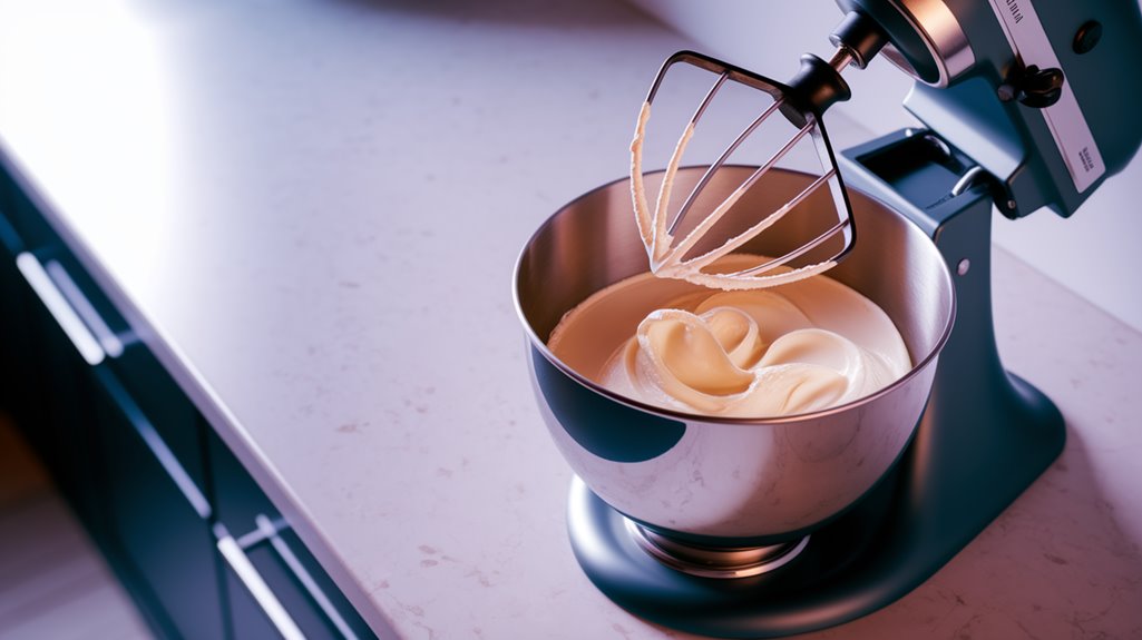 Burnt Basque Cheesecake 4 soften and mix smoothly