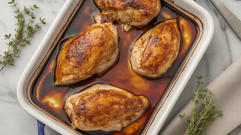 Our Recipes 13 balsamic vinaigrette marinated chicken breasts