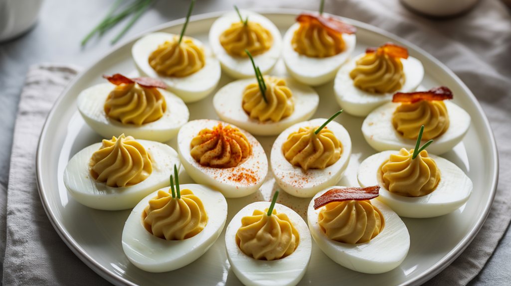 creamy classic deviled eggs