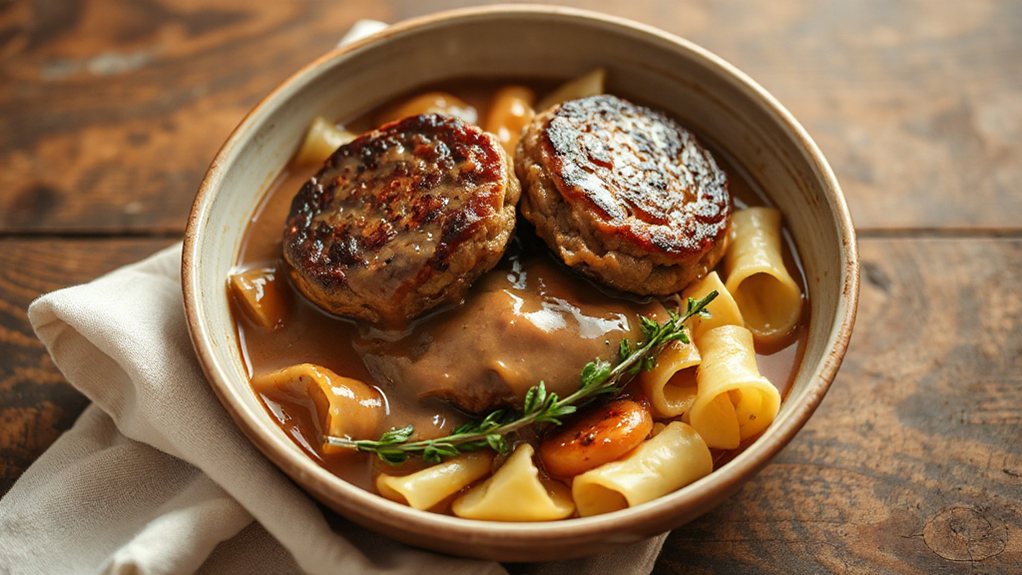 Our Recipes 39 savory hamburger onion gravy